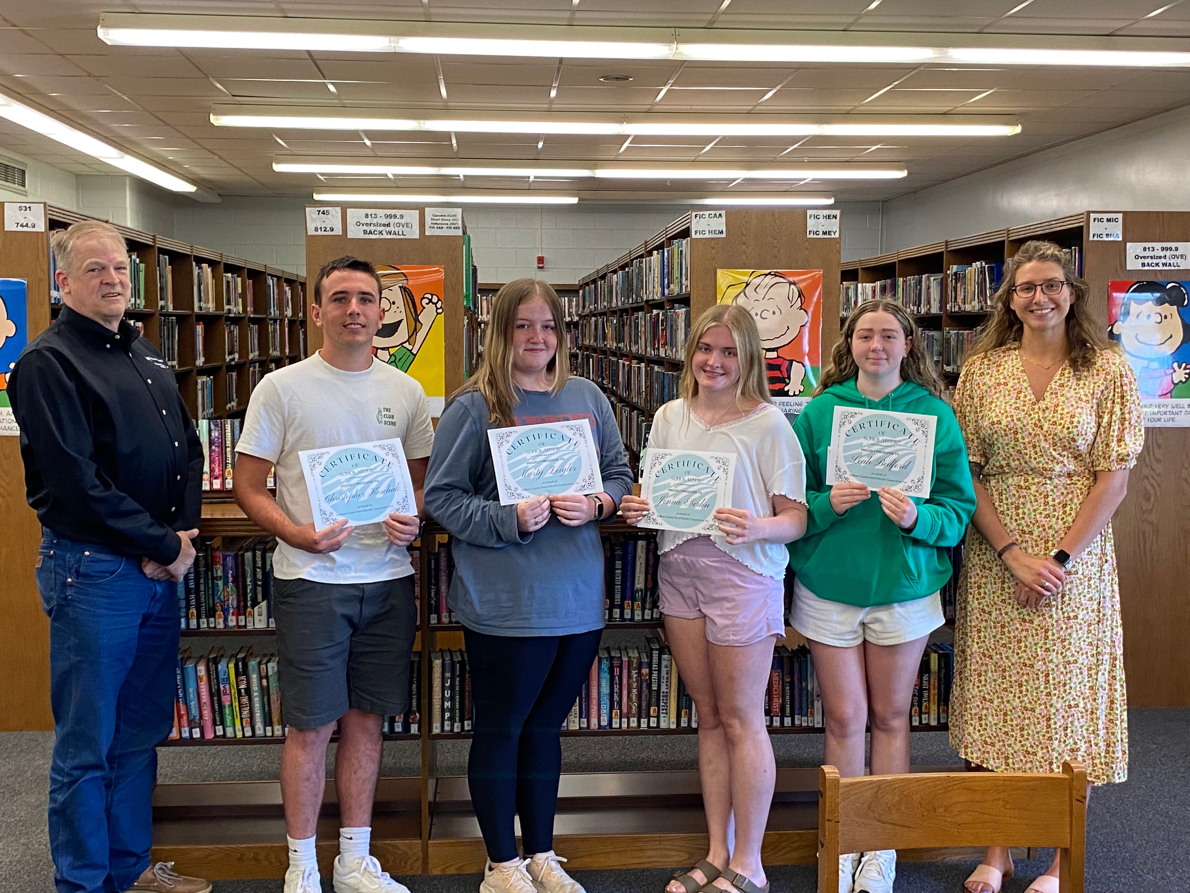 SCHS Recipients